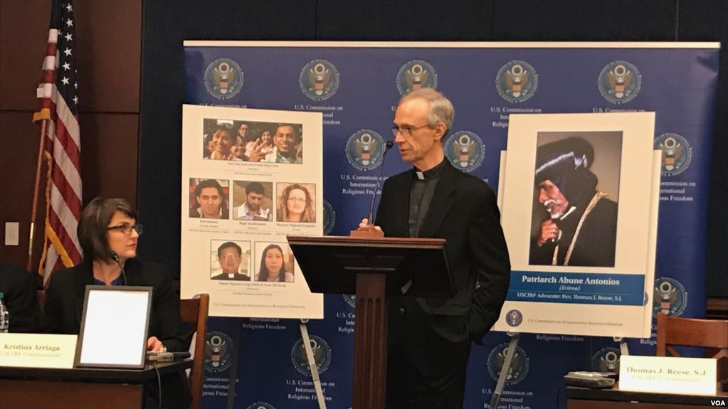 美国国际宗教自由委员会启动释放宗教良心犯项目