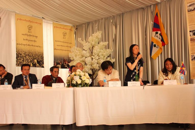 中台维蒙代表出席西藏独立理念者大会