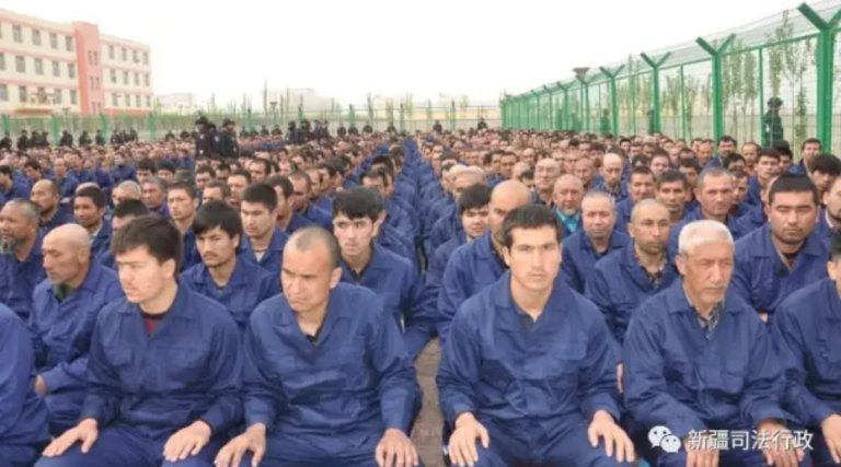 中国转移在押百万维吾尔人美国拟提应对措施