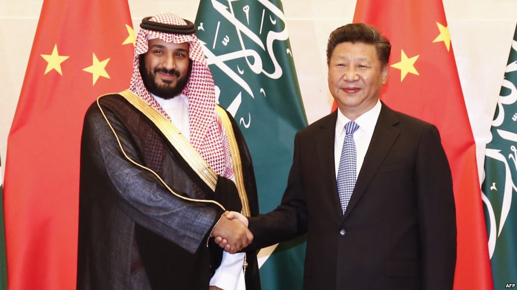 沙特王储似乎表示支持中国拘禁维吾尔族穆斯林