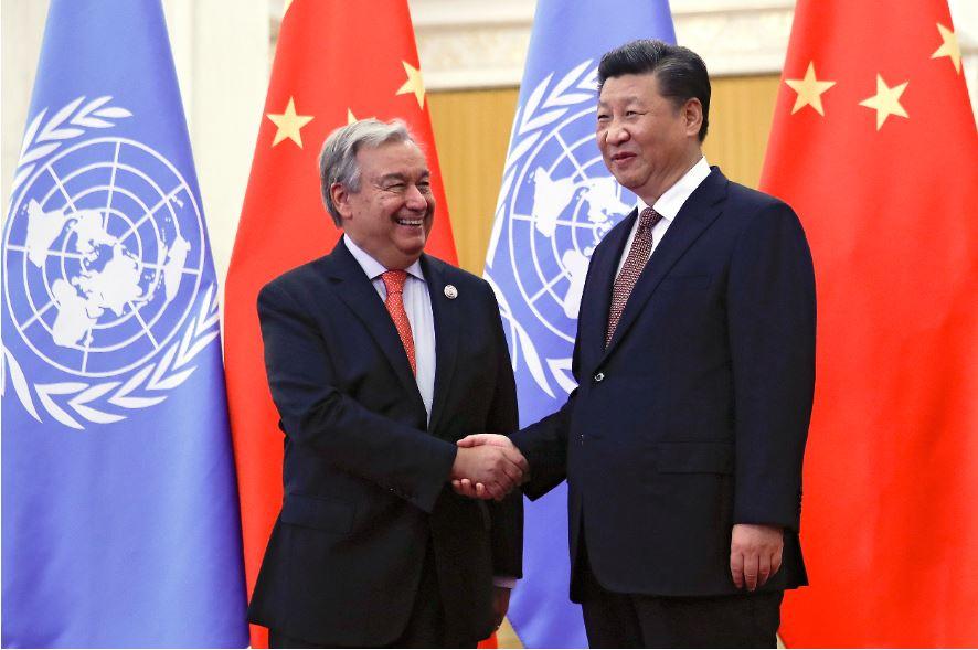 中国：联合国秘书长应就大规模拘押施压习近平