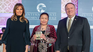中国新疆哈萨克族妇女沙依拉古丽·沙吾提巴依荣获2021年纽伦堡国际人权奖