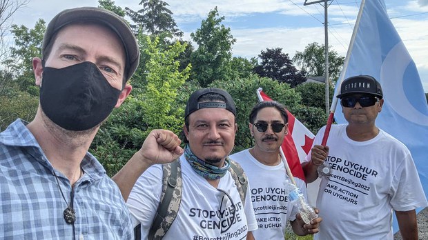加拿大维吾尔人15天走380公里 欲求渥太华正视维吾尔危机
