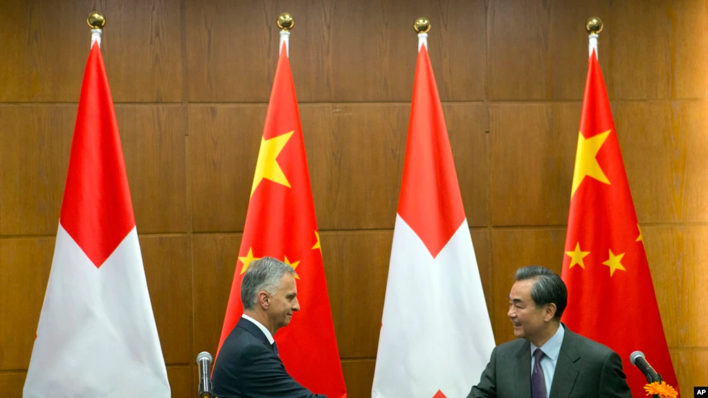 北京因瑞士批评新疆人权拒绝参与更新双边自贸协议谈判
