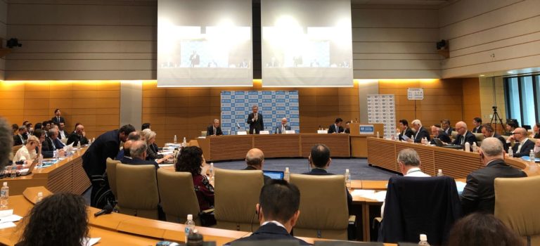 在日本国会举行的世界各国国会议员支持维吾尔国际论坛闭幕