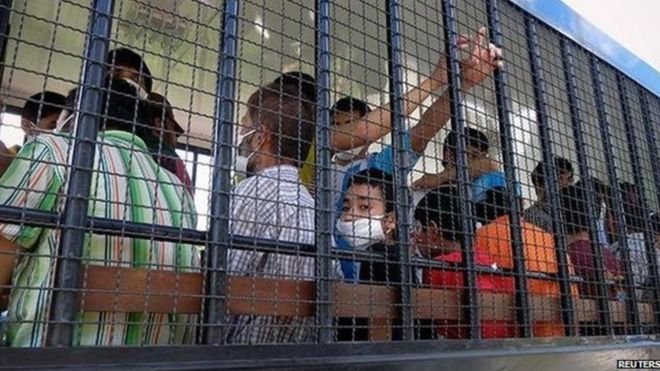 维吾尔族囚犯在泰国凿墙越狱 5人被抓20人在逃